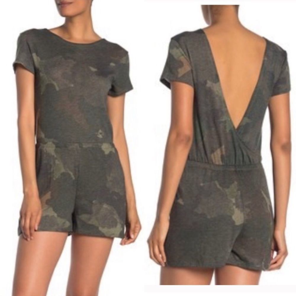 Alternative Apparel Camo Romper
